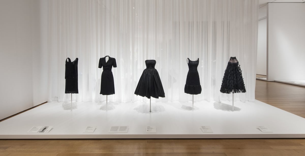 MOMA little black dress exhibition